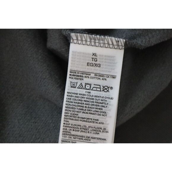 GAP Disney 830555 Women's Sz XL Gray Minnie Mouse Print Relaxed Fit Sweatshirt - Picture 6 of 8